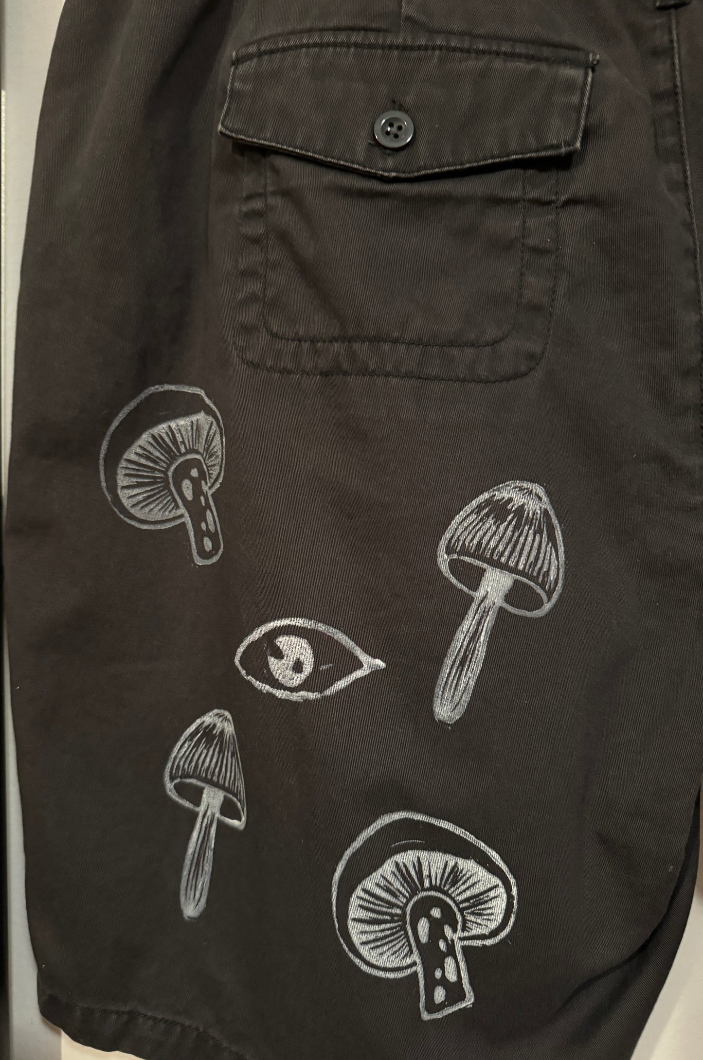 Plus Size Gray Shorts