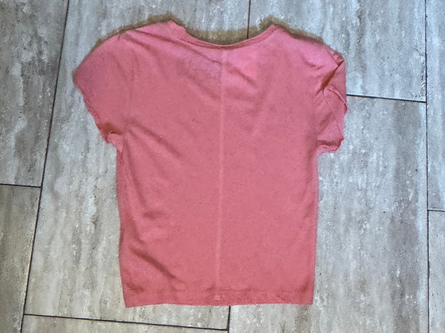 Pink Butterfly Crop Top