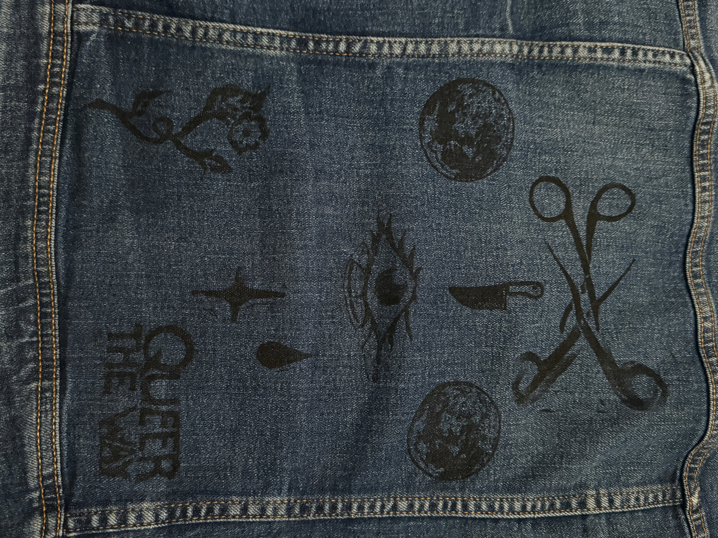 Sapphic Sacrifice Jean Jacket