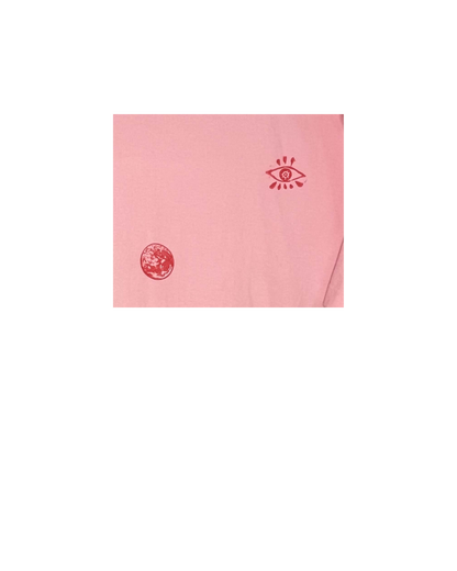 Plus Size Pink Valentine Full Moon T-shirt