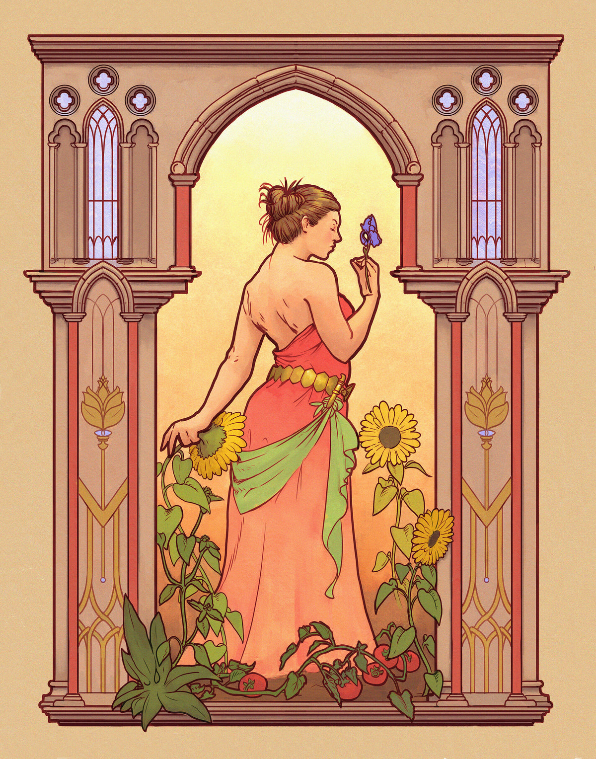 Eve, In Her Garden