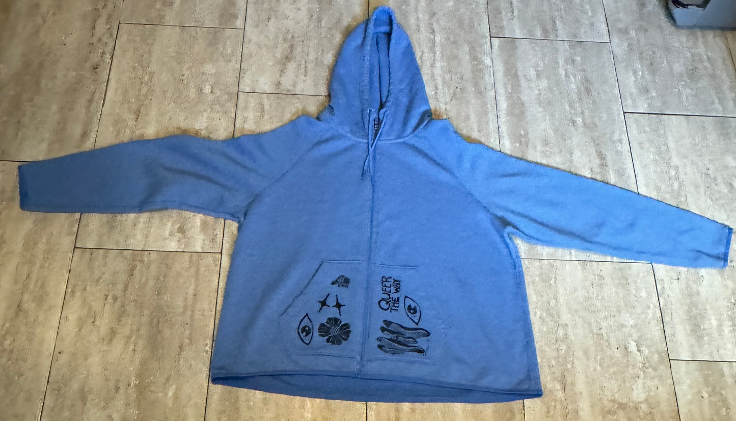 Blue Hoodie