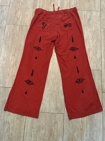 Eye Bleed Red Lounge Pants