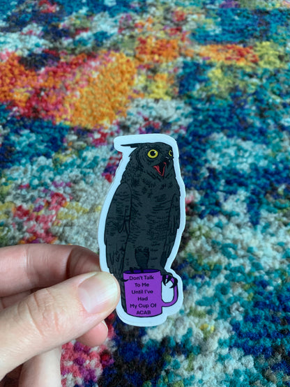 Ollie the Owl Sticker