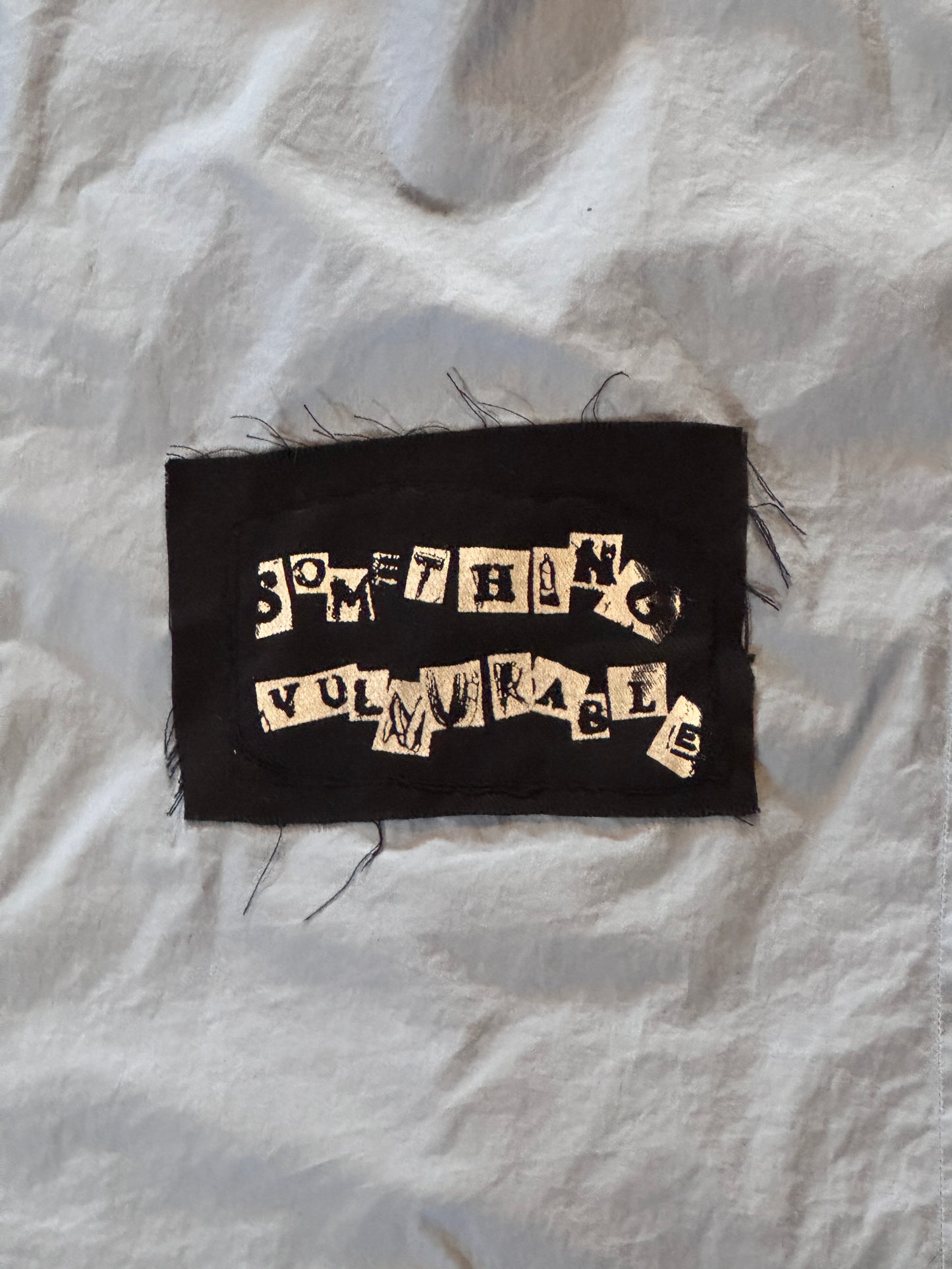 Blue Vulnerable Life Sleeveless Button Up