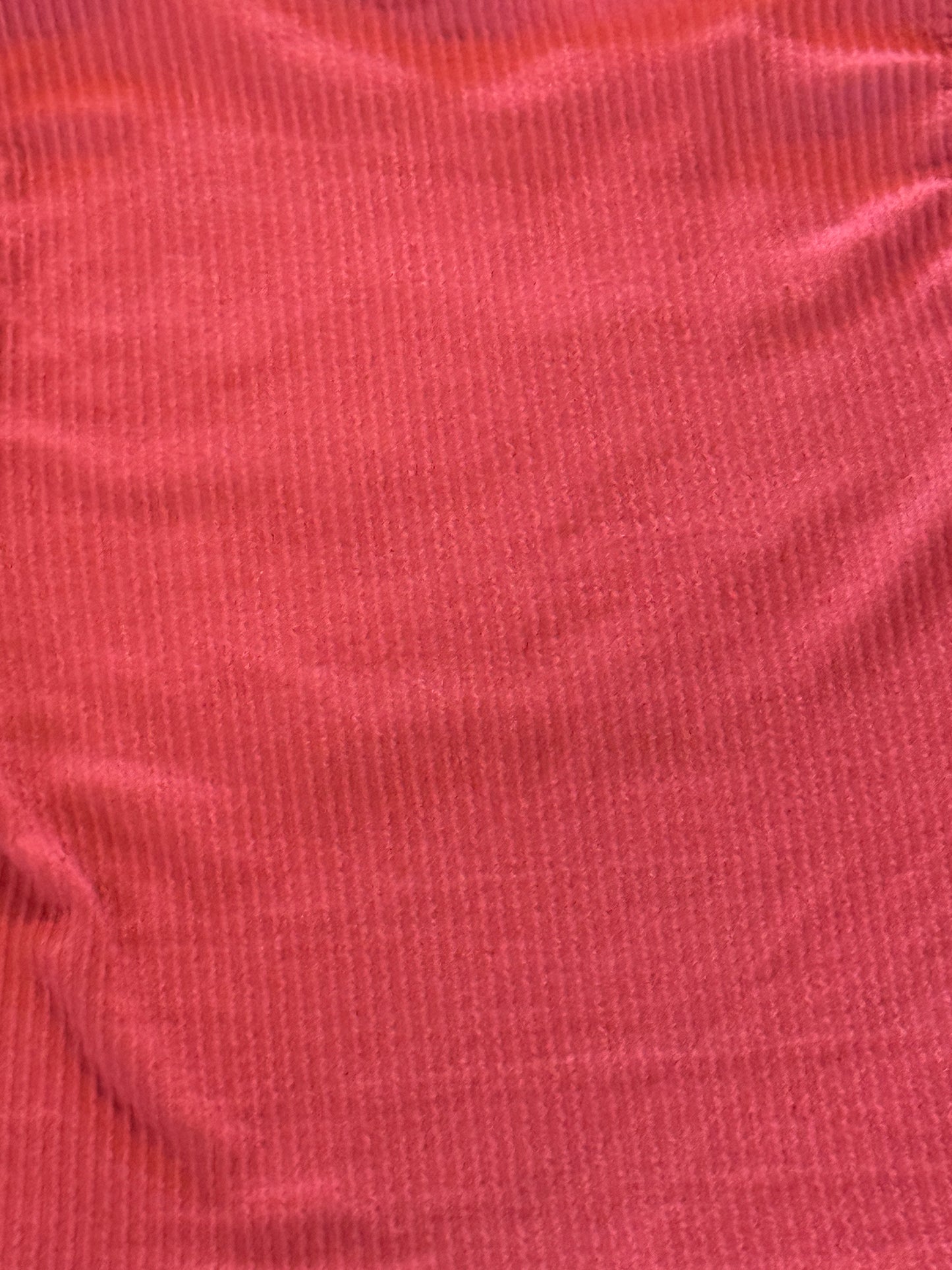 Red Playing in the Flowers Crop Top