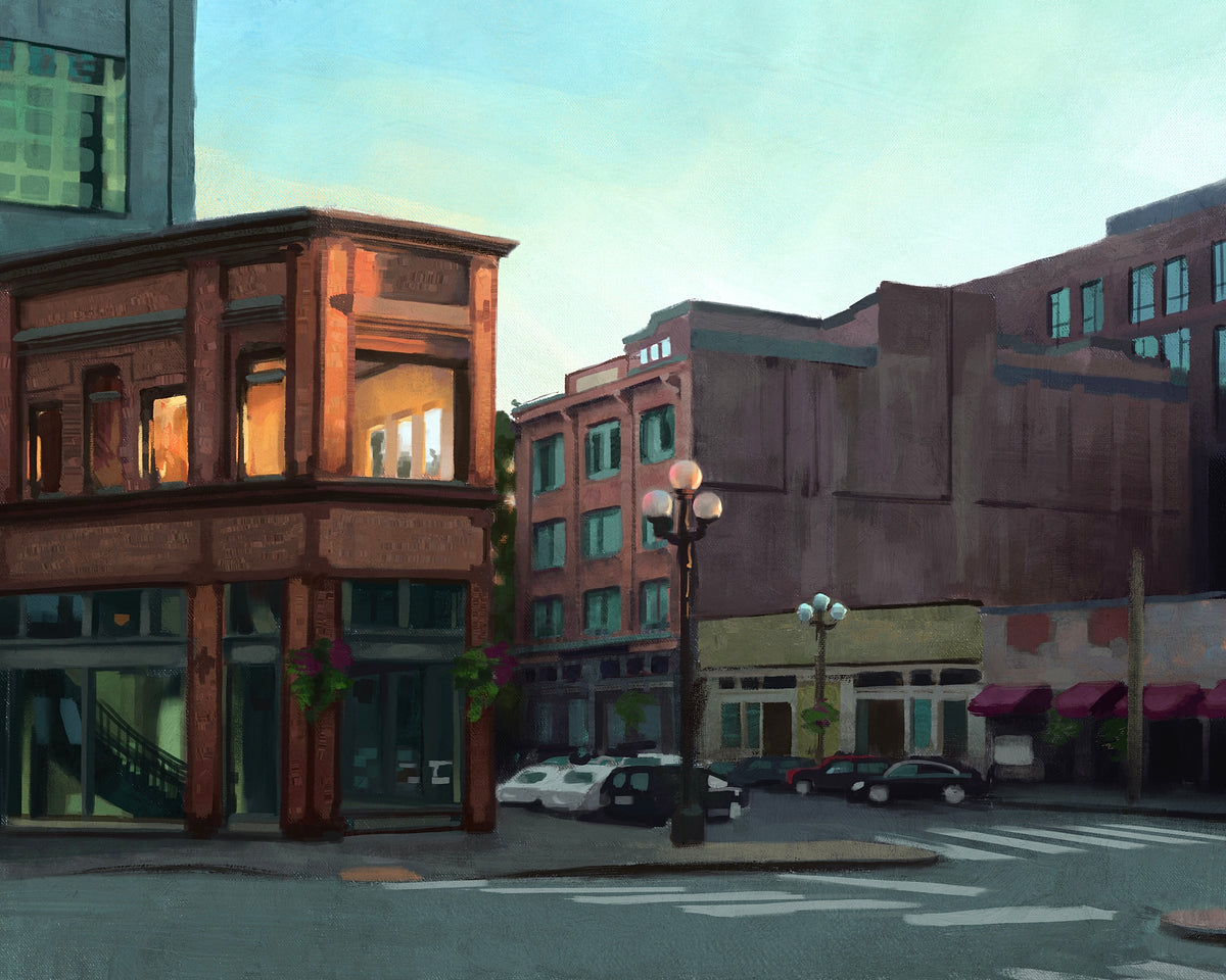 Sundown Chinatown Print